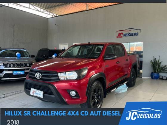 TOYOTA HILUX 2.8 SR CHALLENGE 4X4 CD 16V DIESEL 4P AUTOMÁTICO